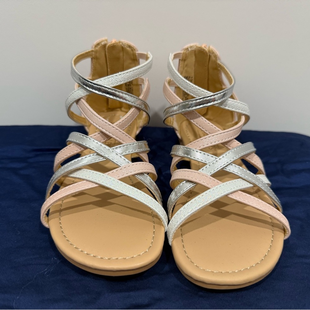 Seychelles Kids Sandals - Silver and Pink